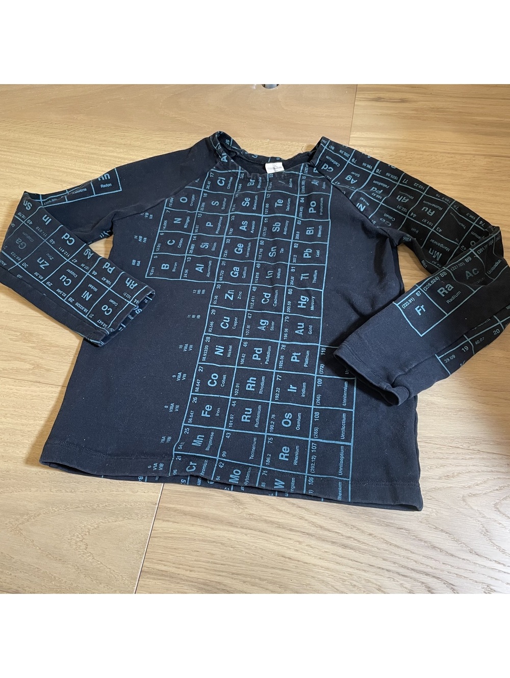 Smoking Lily Kids' Black Long-Sleeve Tee – Size 6